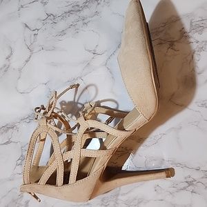 Charlotte Russe Athena nude heels